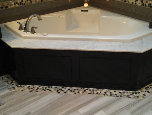 Dallas - Contemporary Bathroom - Bath Remodel with Jacuzzi Tub